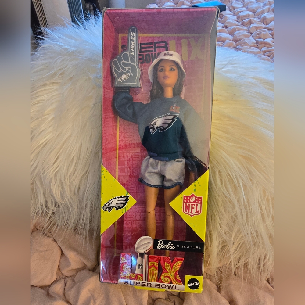 Super Bowl LIX Barbie Eagles